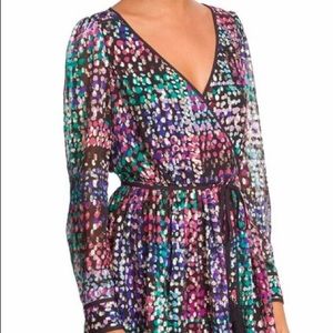 Kate Spade Multi Color Metallic Dot dress